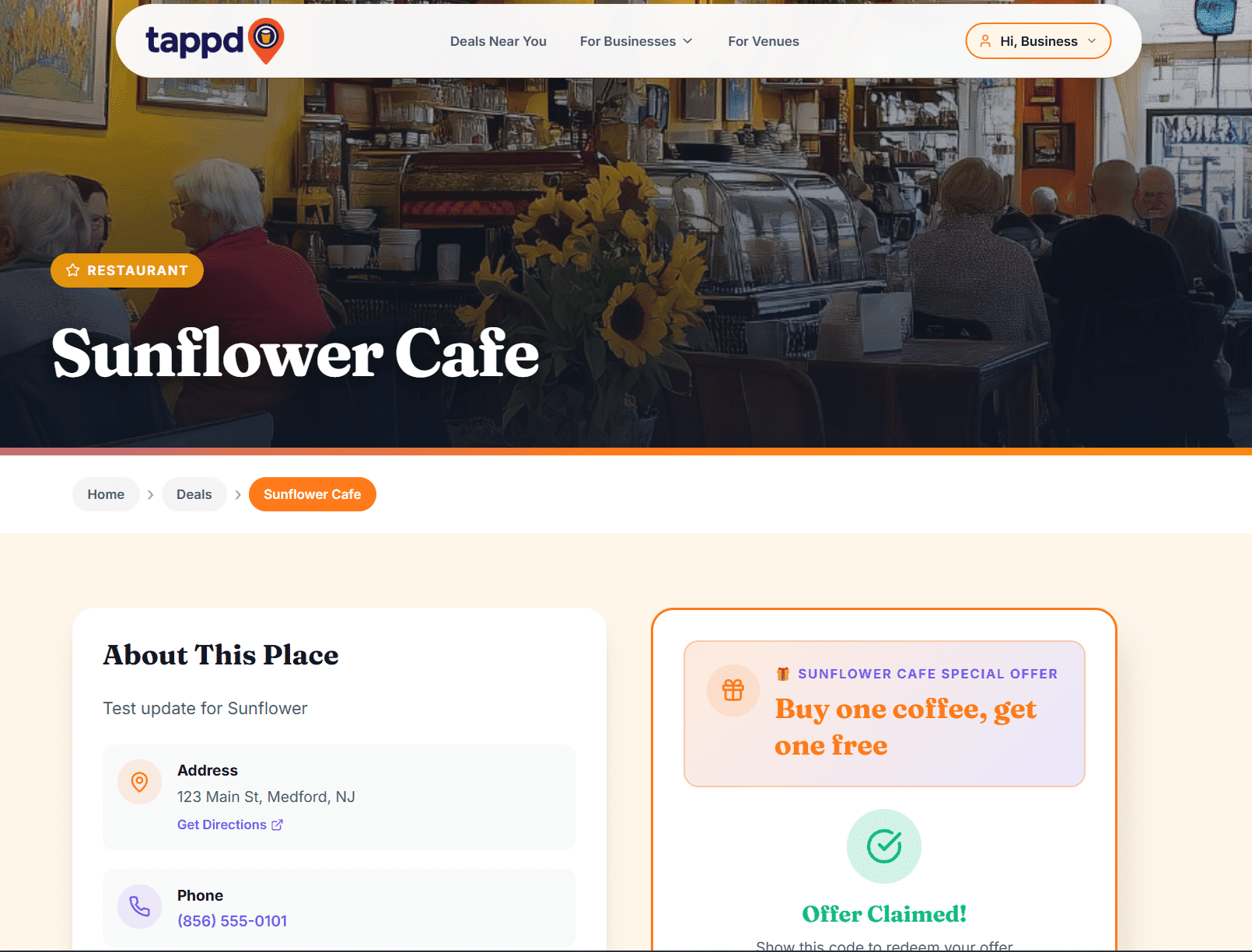 Tappd Custom Mobile App — Digital Beverage Menu Platform with NFC Coasters by iOLab Digital